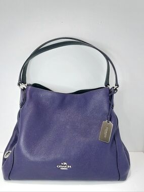 Coach Edie 31 Shoulder Bag, Polished Pebble Leather